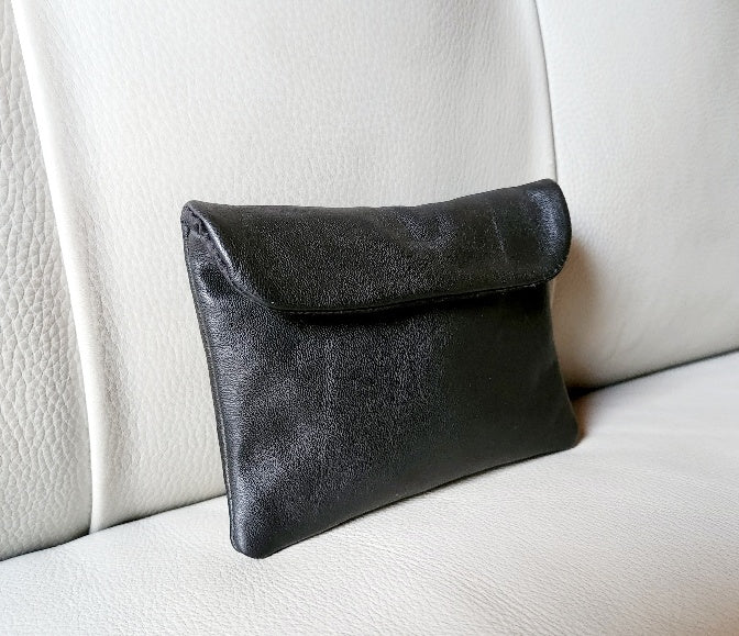 Antonia Purse in Black Leather